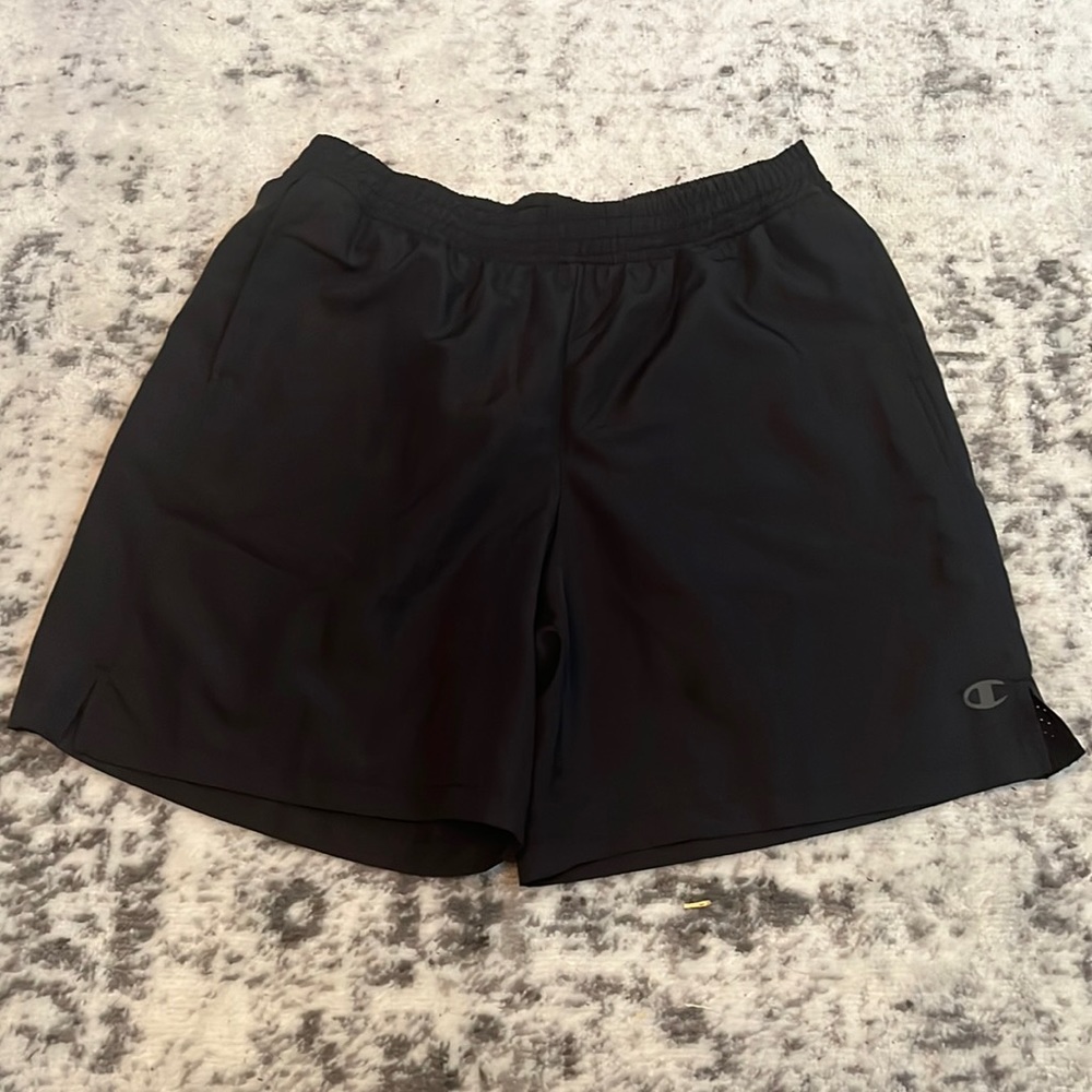 Champion Athletic Shorts- Black- Unisex(M)